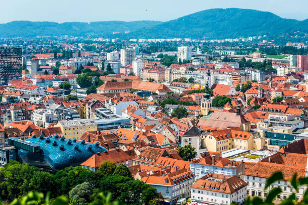 istock View on Graz city 1151418477