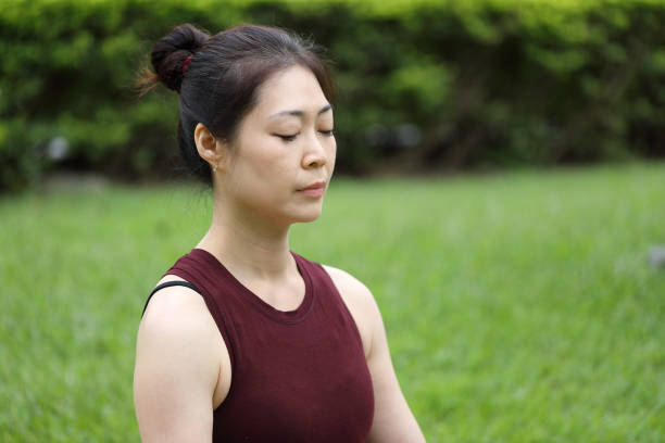 istock Outdoor meditation 1151424074