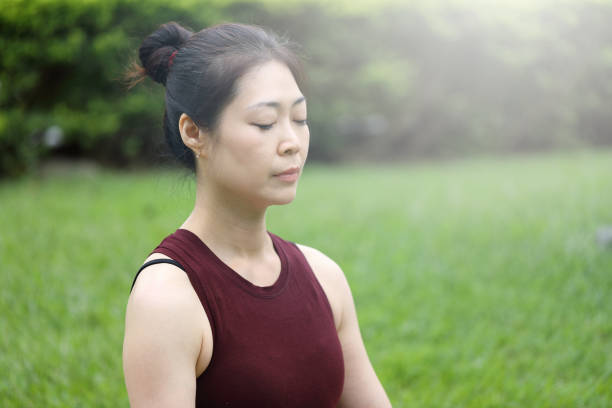 istock Outdoor meditation 1151424243
