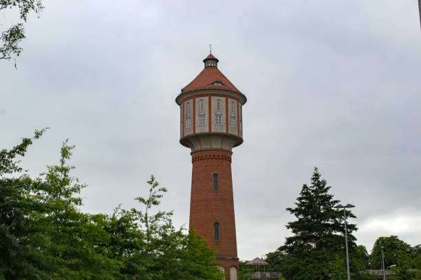 istock Lingen. Germany. 26.06.2018. Water tower in Lingen. 1151428021
