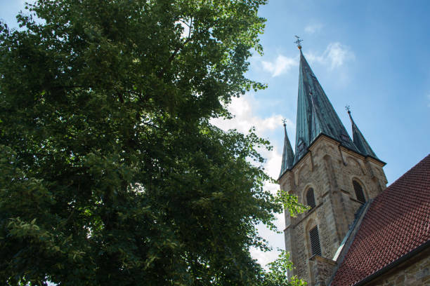 istock Gothic tower in Fuerstenau, Germany. 1151428080