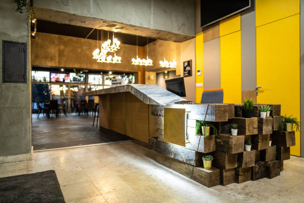 istock Entrance hall of cafe 1151429770