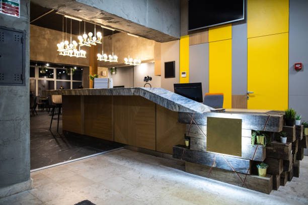 istock Bar counter in modern cafe 1151429941