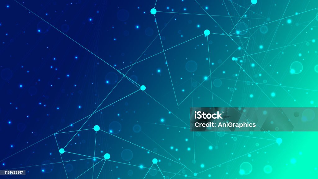 Subtle Background Network Image Abstract Network Background Stock Illustration - Download Image Now ...