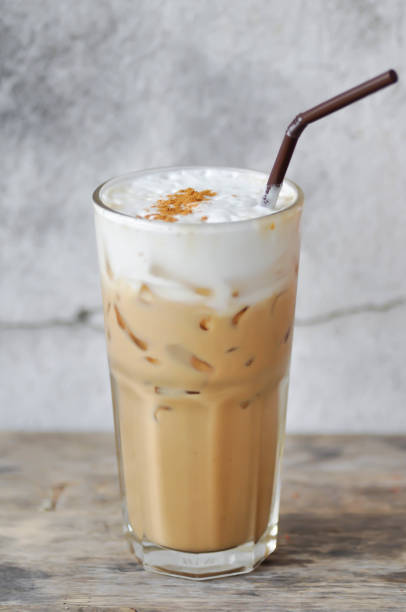 istock iced coffee or iced cappuccino, coffee 1151434162