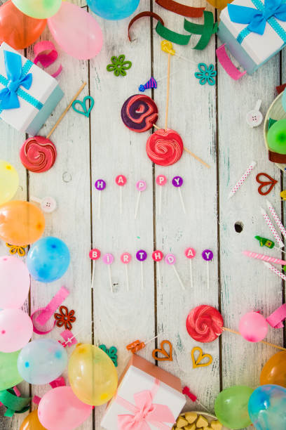 istock Birthday concept on wood 1151436306