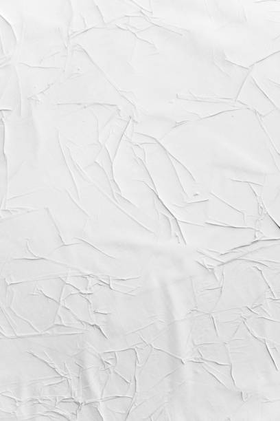istock Crumpled creased posters grunge paper textures. 1151436435