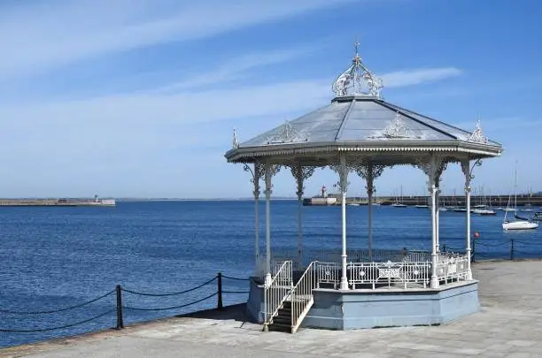 Bandstand on Dun Laoghaire pier.