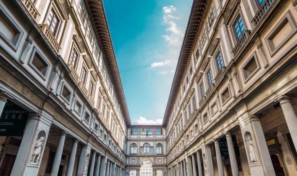 Uffizi Gallery, Florence stock photo