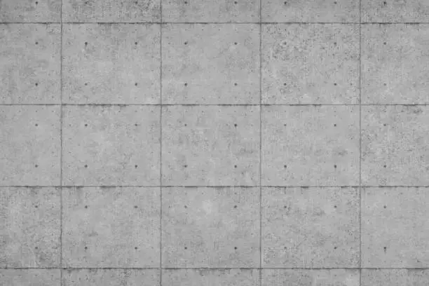 Photo of Concrete grey wall texture background