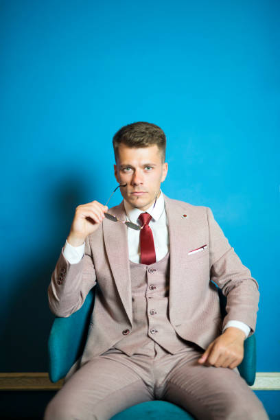 istock Elegant young gentlemen with impeccable style 1151464892
