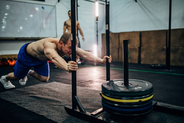 istock Working out at the gym 1151473672