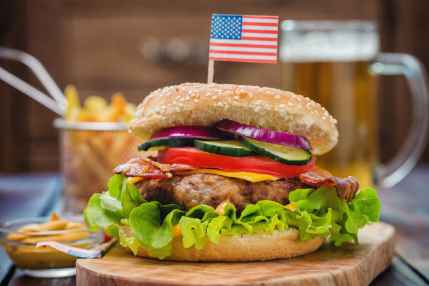 istock Beef Burger for 4th of July 1151475804