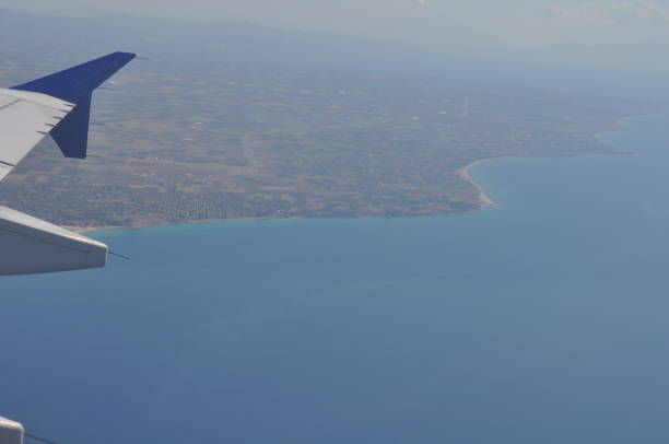 istock The beautiful view from airplane window cloud and land 1151475905