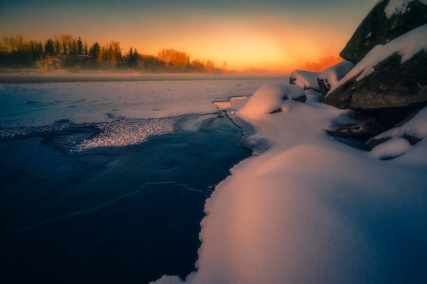 istock Sunrise over the water 1151476128
