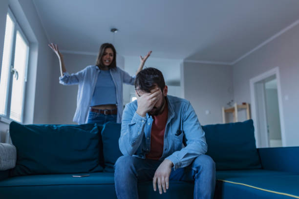 istock Unhappy couple quarrelling 1151477229