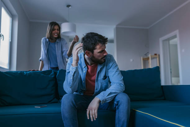 istock Unhappy couple quarrelling 1151477793