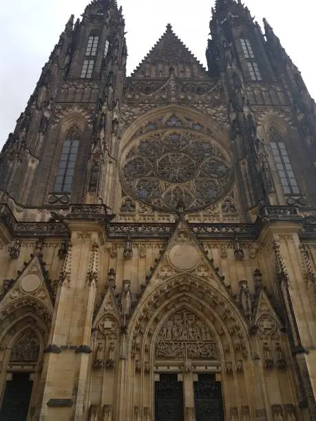 St.Vitus Cathedral - The largest and most important cathedral in the city of Prague