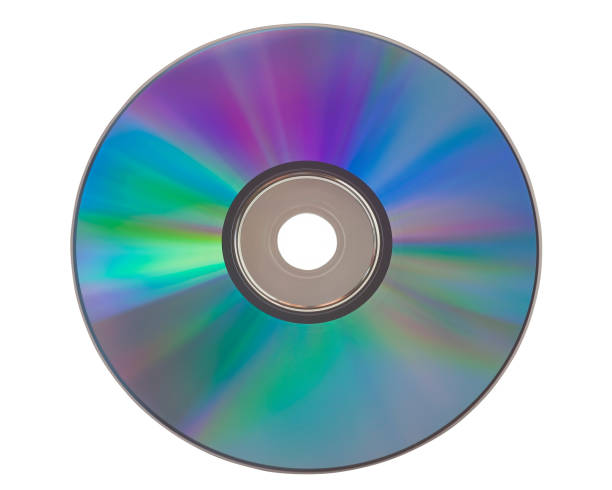 leere cd oder dvd-disc isoliert - schallplatte hülle stock-fotos und bilder