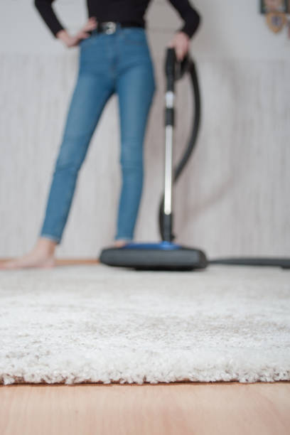 istock clean, beautiful, fluffy light carpet after good cleaning with turbo brush 1151492848