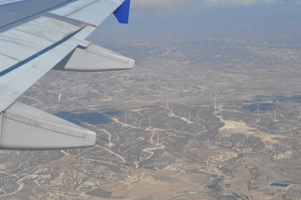 istock The beautiful view from airplane window, Cyprus 1151493752