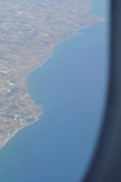 istock The beautiful view from airplane window, Cyprus 1151493782