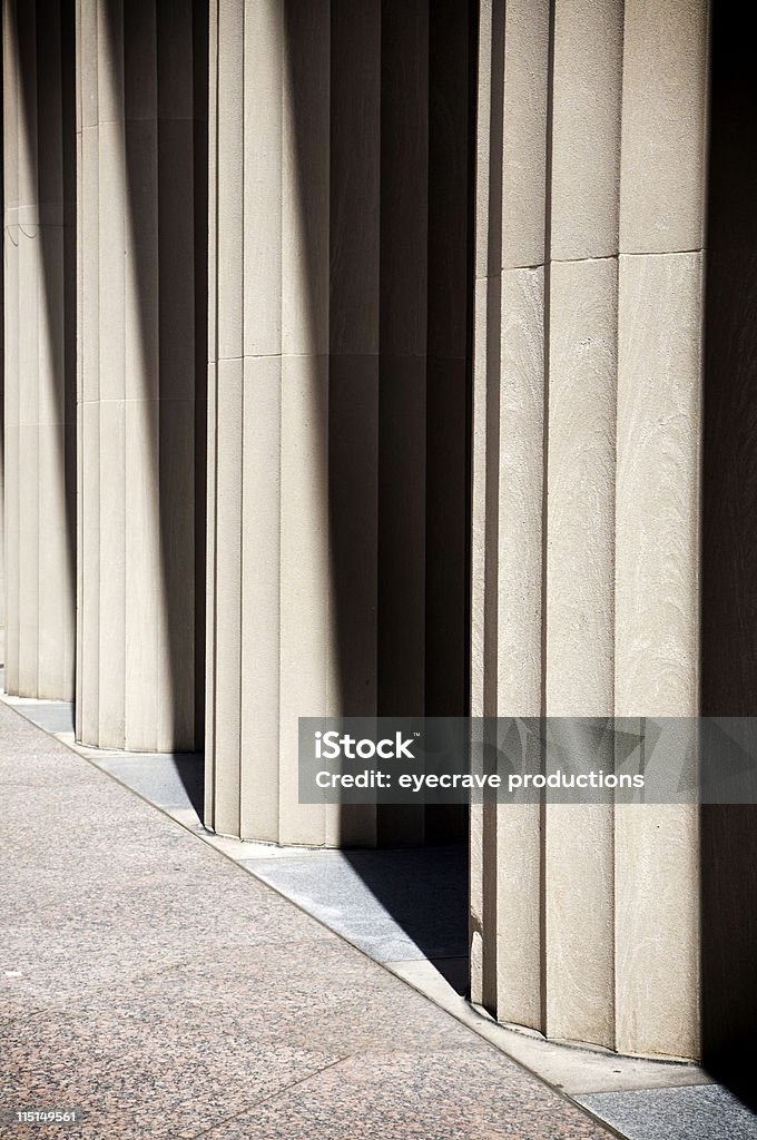 Urban Nashville structures columns Urban Nashville Tennessee structures, buildings and objects Architecture Stock Photo