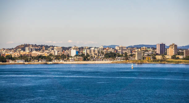 istock views from Ogden Point cruise ship terminal in Victoria BC.Canada 1151498441