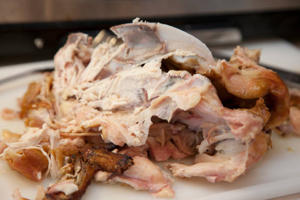 istock Chicken cut up and cooked on the counter 1151500825
