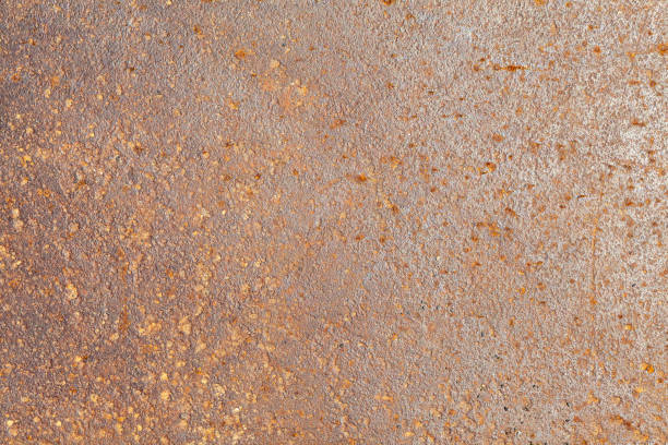 istock Rusted steel sheet texture and background 1151502708
