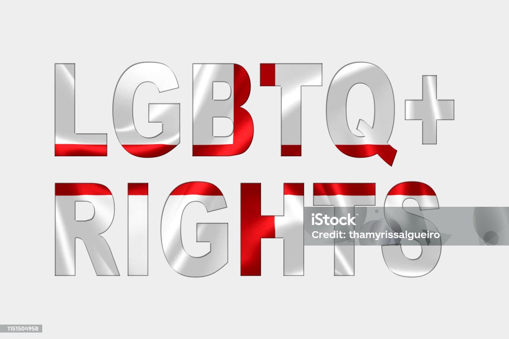 Lgbtq Rights Sign Lgbtq Rights Flag Stock Illustration - Download Image Now - Calligraphy ...