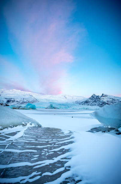 Jokulsaralon, ice beach beautiful ice formations