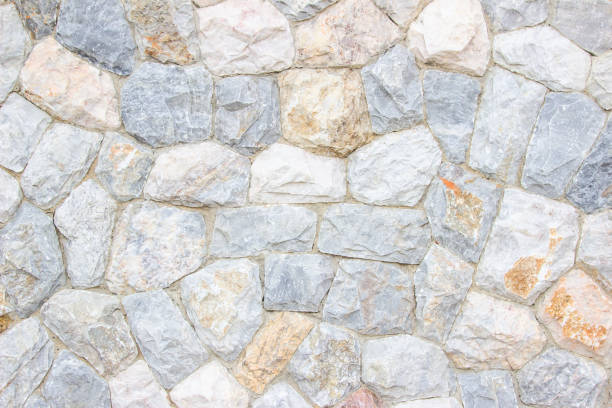 istock Background texture of Medieval natural stone wall textured background. 1151512306