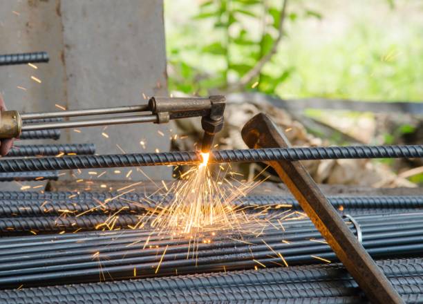 istock cutting metal with acetylene torch 1151518686