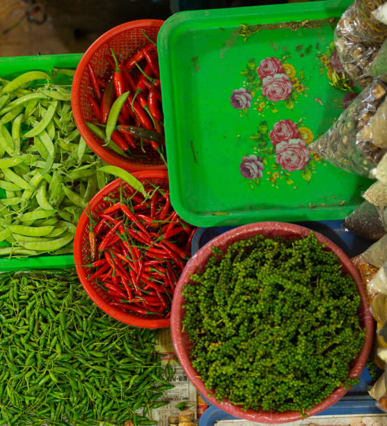 istock background with asia's chili pepper 1151521457