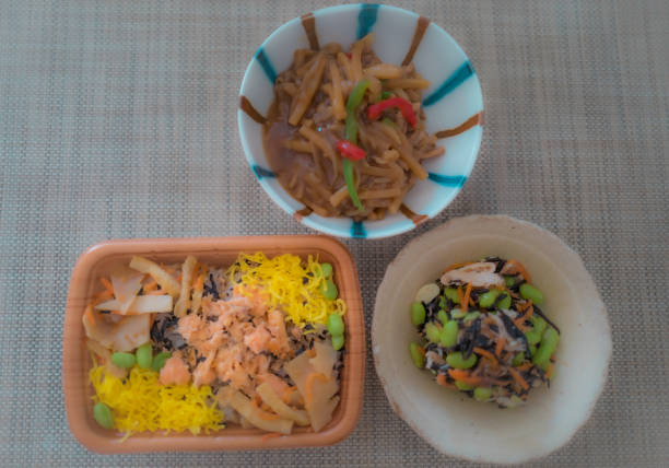 Japanese Bento - Salmon Flake and more delicatessen from convenience store