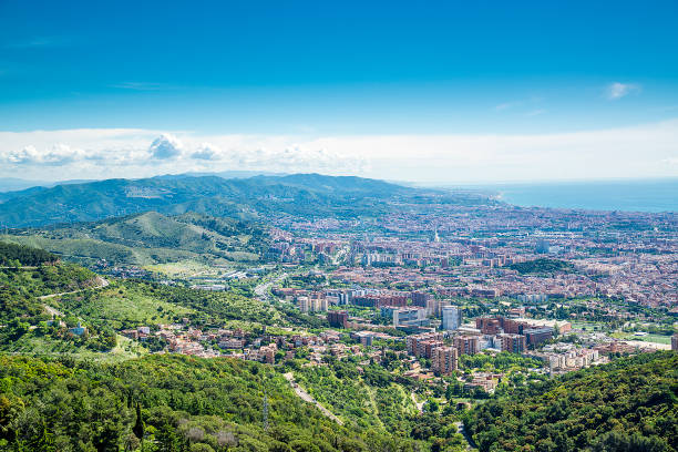 istock Panoramic view of Barcelona, Spain. 1151543866