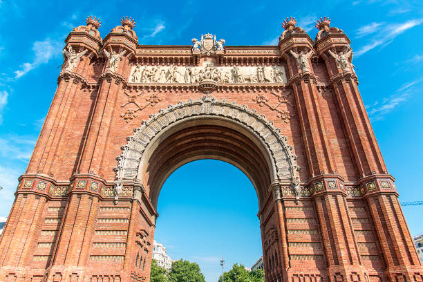 istock Arc de Triomphe Barcelona Triumph Arch, Spain 1151545590