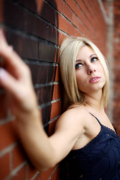 Beautiful face of exotic young woman with long dark hair