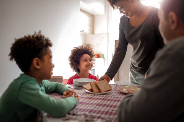 istock Family Mornings At Home 1151548446