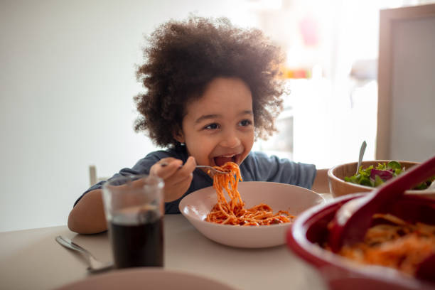 Family Lunch At Home