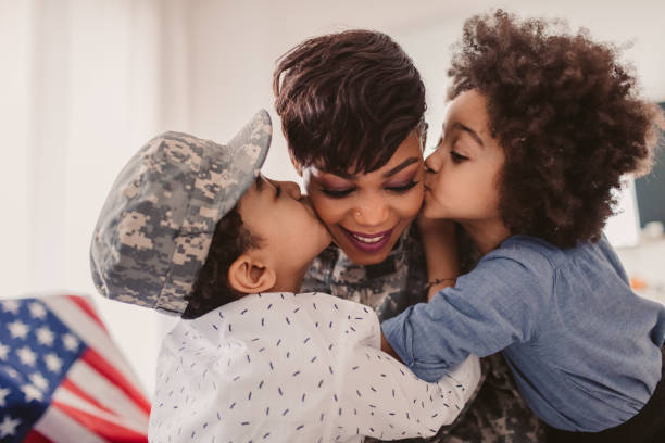 istock African - American Army Mom 1151551353