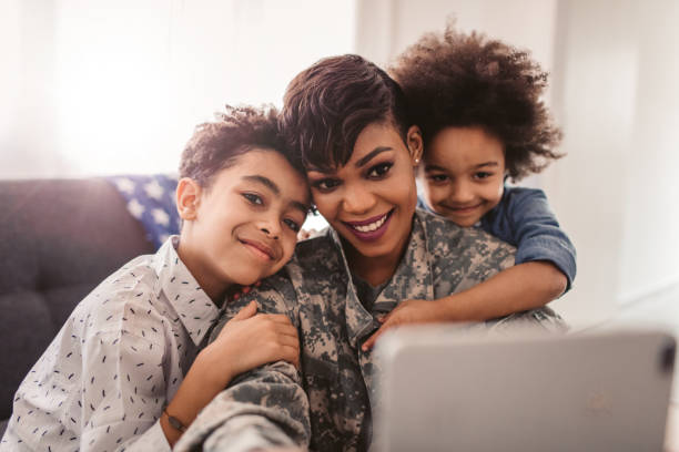 istock African - American Army Mom 1151551532