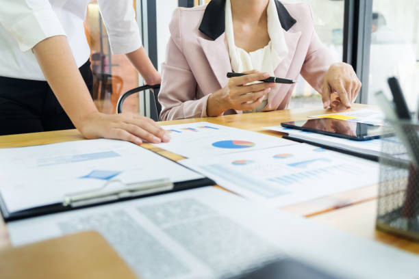 istock Business People Working At Desk 1151551707