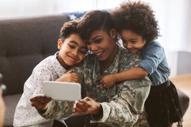 istock African - American Army Mom 1151551793