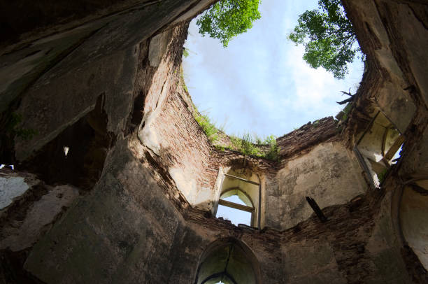 istock Ruins of old abandoned castle 1151562395