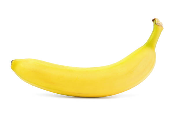 istock One yellow banana isolated on a white background 1151563720