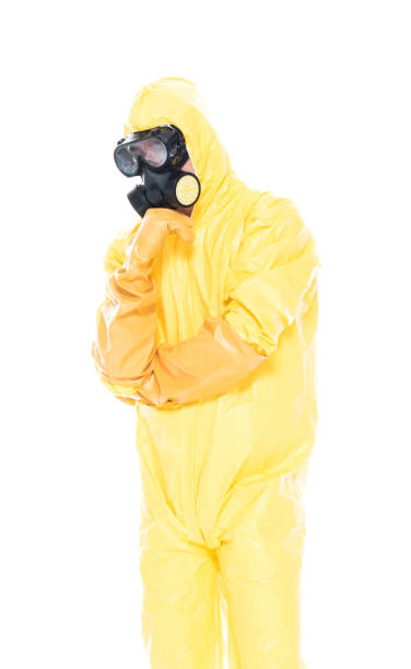 istock Man in protective clothing and in a thinking pose 1151565007