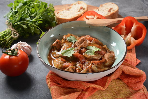 istock Chakhokhbili - traditional Georgian dish 1151566468
