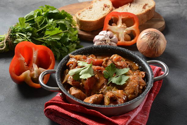 istock Chakhokhbili - traditional Georgian dish 1151566552